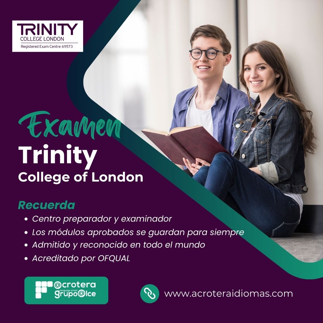 examen trinity acrotera idiomas